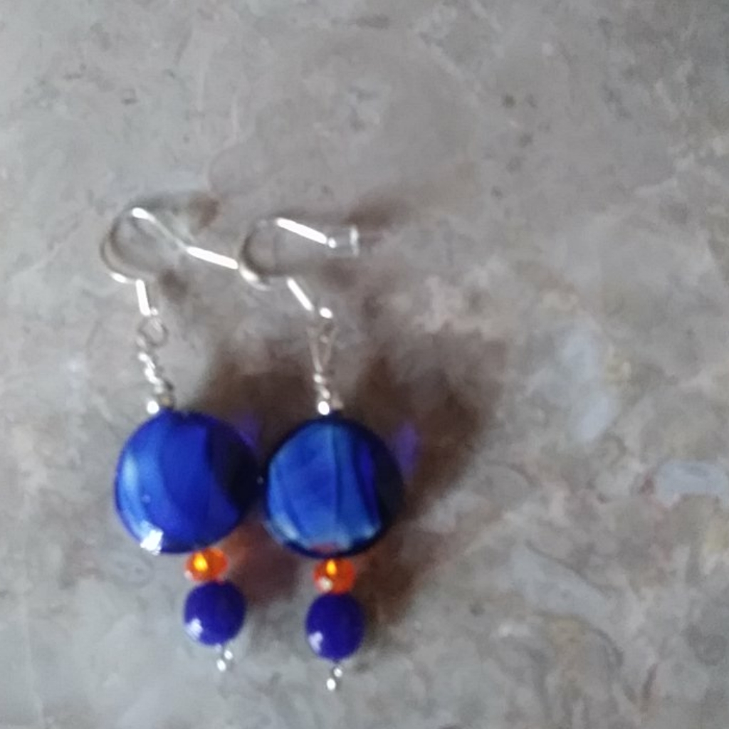 Nwot Handmade Earrings...3 Pairs 16.00...Must Buy 3 Pairs